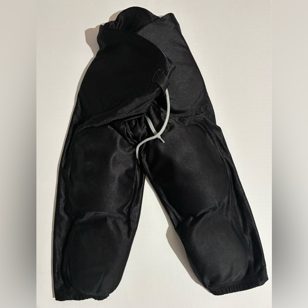 Teamwork Athletic Apparel Black Padded football Pants Small (24-26)